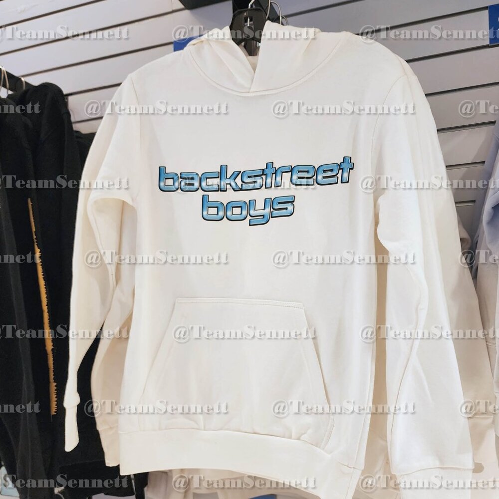 Backstreet Boys White Hoodie // Into the Millennium // Sphere Las Vegas